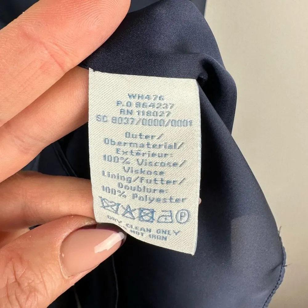 Boden sheer detail cocktail dress size 6L